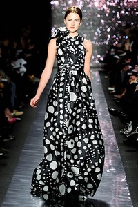 Naeem Khan, Fall/Winter 2012. New York Fashion Week 2012. [Photo by Frazer Harrison/Getty Images for Mercedes-Benz Fashion Week]