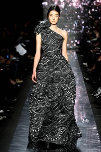 Naeem Khan, Fall/Winter 2012. New York Fashion Week 2012. [Photo by Frazer Harrison/Getty Images for Mercedes-Benz Fashion Week]