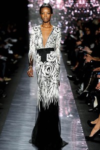 Naeem Khan, Fall/Winter 2012. New York Fashion Week 2012. [Photo by Frazer Harrison/Getty Images for Mercedes-Benz Fashion Week]