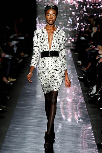 Naeem Khan, Fall/Winter 2012. New York Fashion Week 2012. [Photo by Frazer Harrison/Getty Images for Mercedes-Benz Fashion Week]