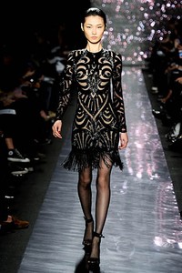 Naeem Khan, Fall/Winter 2012. New York Fashion Week 2012. [Photo by Frazer Harrison/Getty Images for Mercedes-Benz Fashion Week]