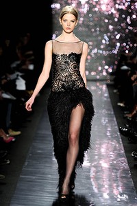 Naeem Khan, Fall/Winter 2012. New York Fashion Week 2012. [Photo by Frazer Harrison/Getty Images for Mercedes-Benz Fashion Week]