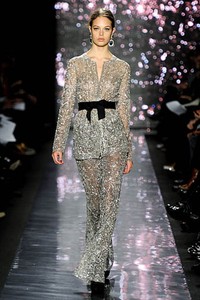 Naeem Khan, Fall/Winter 2012. New York Fashion Week 2012. [Photo by Frazer Harrison/Getty Images for Mercedes-Benz Fashion Week]