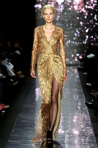 Naeem Khan, Fall/Winter 2012. New York Fashion Week 2012. [Photo by Frazer Harrison/Getty Images for Mercedes-Benz Fashion Week]