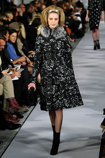 Oscar De La Renta, Fall/Winter 2012. New York Fashion Week 2012. [Photo by Neilson Barnard/Getty Images]