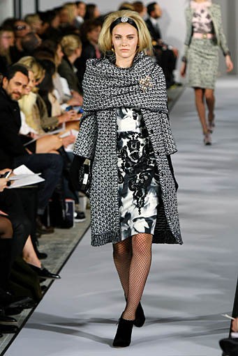 Oscar De La Renta, Fall/Winter 2012. New York Fashion Week 2012. [Photo by Neilson Barnard/Getty Images]