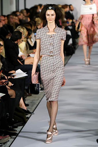 Oscar De La Renta, Fall/Winter 2012. New York Fashion Week 2012. [Photo by Neilson Barnard/Getty Images]