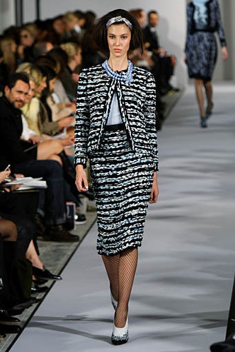 Oscar De La Renta, Fall/Winter 2012. New York Fashion Week 2012. [Photo by Neilson Barnard/Getty Images]