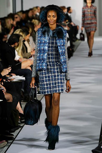 Oscar De La Renta, Fall/Winter 2012. New York Fashion Week 2012. [Photo by Neilson Barnard/Getty Images]