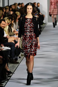 Oscar De La Renta, Fall/Winter 2012. New York Fashion Week 2012. [Photo by Neilson Barnard/Getty Images]