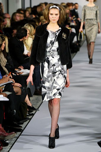 Oscar De La Renta, Fall/Winter 2012. New York Fashion Week 2012. [Photo by Neilson Barnard/Getty Images]