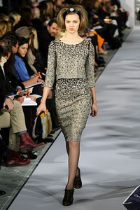 Oscar De La Renta, Fall/Winter 2012. New York Fashion Week 2012. [Photo by Neilson Barnard/Getty Images]