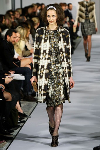 Oscar De La Renta, Fall/Winter 2012. New York Fashion Week 2012. [Photo by Neilson Barnard/Getty Images]