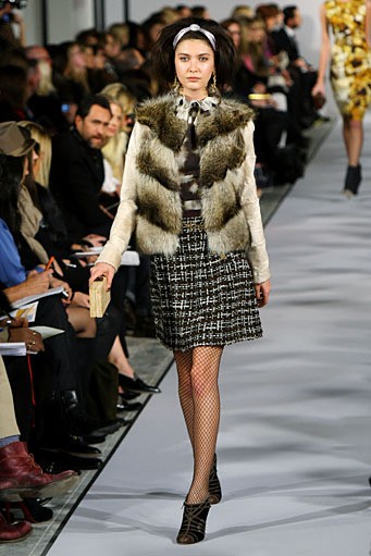 Oscar De La Renta, Fall/Winter 2012. New York Fashion Week 2012. [Photo by Neilson Barnard/Getty Images]