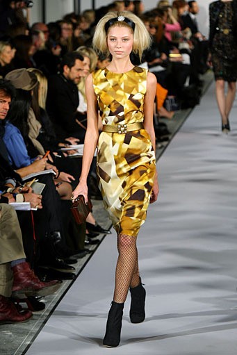 Oscar De La Renta, Fall/Winter 2012. New York Fashion Week 2012. [Photo by Neilson Barnard/Getty Images]