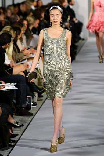 Oscar De La Renta, Fall/Winter 2012. New York Fashion Week 2012. [Photo by Neilson Barnard/Getty Images]