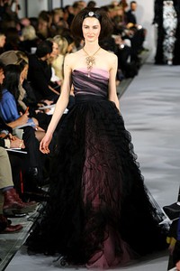 Oscar De La Renta, Fall/Winter 2012. New York Fashion Week 2012. [Photo by Neilson Barnard/Getty Images]