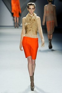 Vera Wang, Fall/Winter 2012. New York Fashion Week 2012. [Photo by Frazer Harrison/Getty Images for Mercedes-Benz Fashion Week]