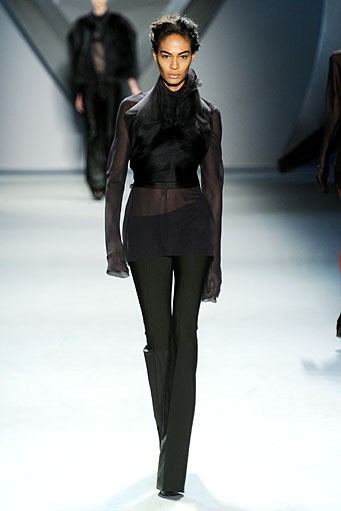 Vera Wang, Fall/Winter 2012. New York Fashion Week 2012. [Photo by Frazer Harrison/Getty Images for Mercedes-Benz Fashion Week]