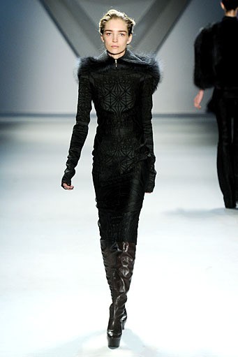 Vera Wang, Fall/Winter 2012. New York Fashion Week 2012. [Photo by Frazer Harrison/Getty Images for Mercedes-Benz Fashion Week]