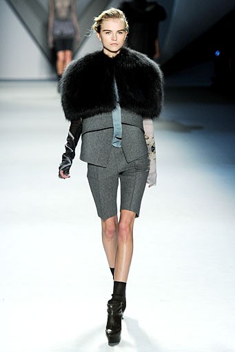 Vera Wang, Fall/Winter 2012. New York Fashion Week 2012. [Photo by Frazer Harrison/Getty Images for Mercedes-Benz Fashion Week]