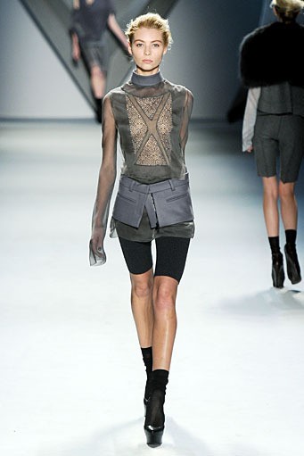 Vera Wang, Fall/Winter 2012. New York Fashion Week 2012. [Photo by Frazer Harrison/Getty Images for Mercedes-Benz Fashion Week]