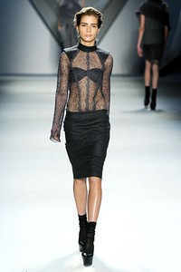 Vera Wang, Fall/Winter 2012. New York Fashion Week 2012. [Photo by Frazer Harrison/Getty Images for Mercedes-Benz Fashion Week]