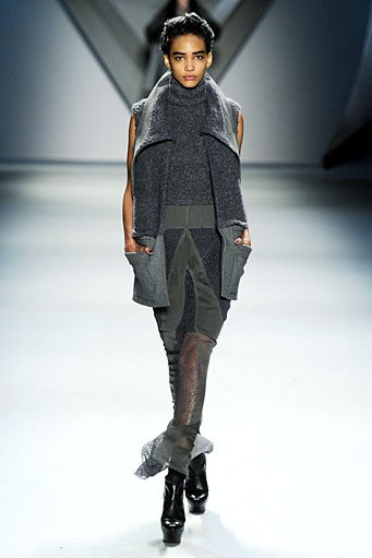 Vera Wang, Fall/Winter 2012. New York Fashion Week 2012. [Photo by Frazer Harrison/Getty Images for Mercedes-Benz Fashion Week]