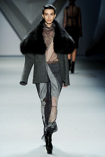 Vera Wang, Fall/Winter 2012. New York Fashion Week 2012. [Photo by Frazer Harrison/Getty Images for Mercedes-Benz Fashion Week]