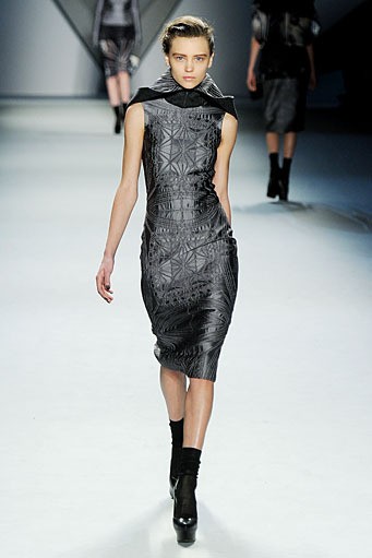 Vera Wang, Fall/Winter 2012. New York Fashion Week 2012. [Photo by Frazer Harrison/Getty Images for Mercedes-Benz Fashion Week]