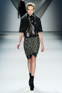 Vera Wang, Fall/Winter 2012. New York Fashion Week 2012. [Photo by Frazer Harrison/Getty Images for Mercedes-Benz Fashion Week]