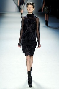 Vera Wang, Fall/Winter 2012. New York Fashion Week 2012. [Photo by Frazer Harrison/Getty Images for Mercedes-Benz Fashion Week]