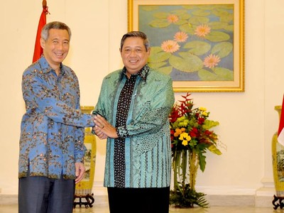 RI-Singapura Tandatangani Dua MoU