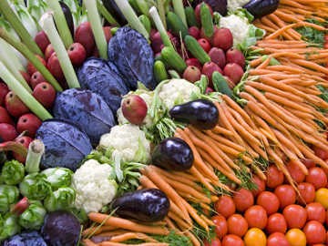 Sayuran yang mengandung banyak zat anthocyanin sehingga dapat berwarna biru/merah adalah