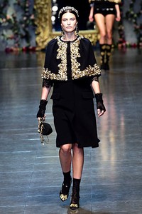 Dolce & Gabbana, Fall/Winter 2012. Milan Fashion Week 2012. [Photo by Vittorio Zunino Celotto/Getty Images]