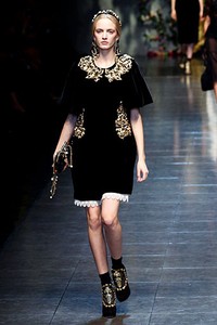 Dolce & Gabbana, Fall/Winter 2012. Milan Fashion Week 2012. [Photo by Vittorio Zunino Celotto/Getty Images]
