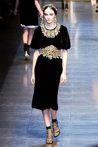 Dolce & Gabbana, Fall/Winter 2012. Milan Fashion Week 2012. [Photo by Vittorio Zunino Celotto/Getty Images]