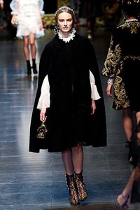 Dolce & Gabbana, Fall/Winter 2012. Milan Fashion Week 2012. [Photo by Vittorio Zunino Celotto/Getty Images]