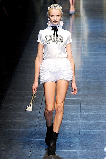 Dolce & Gabbana, Fall/Winter 2012. Milan Fashion Week 2012. [Photo by Vittorio Zunino Celotto/Getty Images]