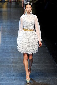 Dolce & Gabbana, Fall/Winter 2012. Milan Fashion Week 2012. [Photo by Vittorio Zunino Celotto/Getty Images]