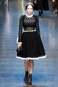Dolce & Gabbana, Fall/Winter 2012. Milan Fashion Week 2012. [Photo by Vittorio Zunino Celotto/Getty Images]