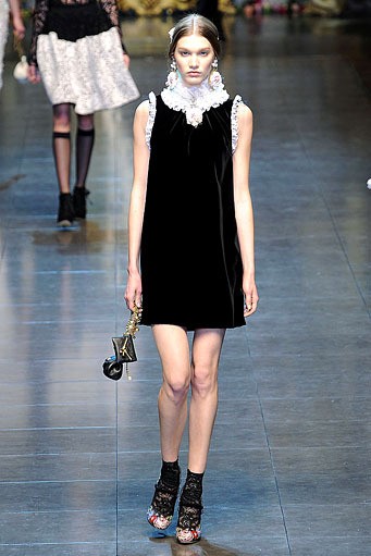 Dolce & Gabbana, Fall/Winter 2012. Milan Fashion Week 2012. [Photo by Vittorio Zunino Celotto/Getty Images]