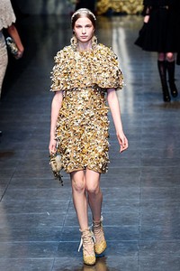 Dolce & Gabbana, Fall/Winter 2012. Milan Fashion Week 2012. [Photo by Vittorio Zunino Celotto/Getty Images]
