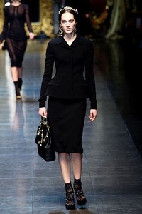 Dolce & Gabbana, Fall/Winter 2012. Milan Fashion Week 2012. [Photo by Vittorio Zunino Celotto/Getty Images]