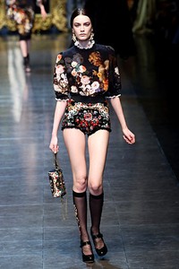 Dolce & Gabbana, Fall/Winter 2012. Milan Fashion Week 2012. [Photo by Vittorio Zunino Celotto/Getty Images]