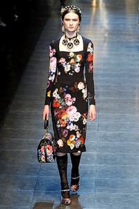 Dolce & Gabbana, Fall/Winter 2012. Milan Fashion Week 2012. [Photo by Vittorio Zunino Celotto/Getty Images]
