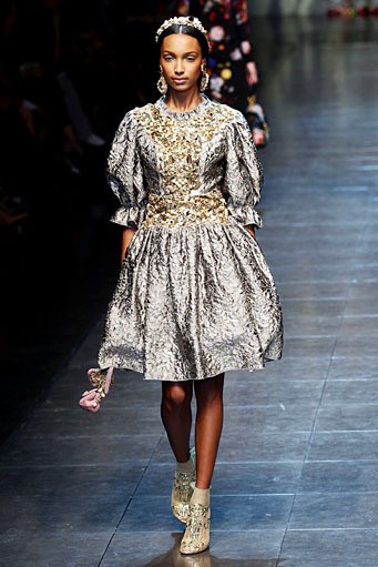 Dolce & Gabbana, Fall/Winter 2012. Milan Fashion Week 2012. [Photo by Vittorio Zunino Celotto/Getty Images]
