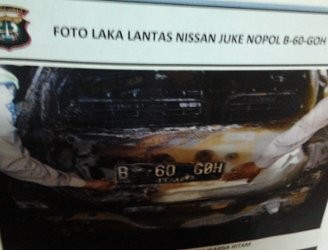 Ahli dari Jepang & Labfor Cek Bangkai Nissan Juke Milik Olivia