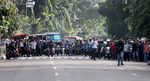 Demo BBM Sempat Blokir Jalan, Diponegoro Macet