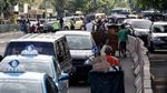 Demo BBM Sempat Blokir Jalan, Diponegoro Macet